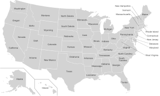 Estados Dos Estados Unidos